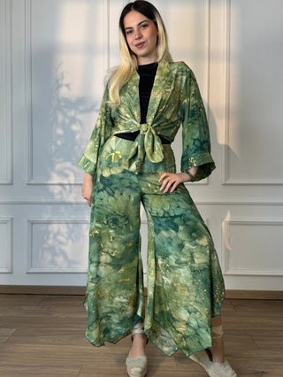 Bluza largă deschisă