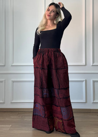 Pantaloni din bumbac cu buzunare