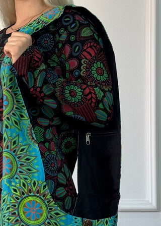 Mandala mintás pamut válltáska