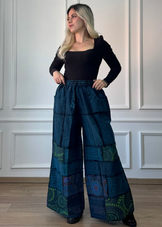 Pantaloni din bumbac cu buzunare