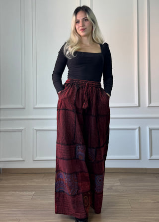 Pantaloni din bumbac cu buzunare