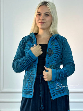 Cardigan căptușit nepalez