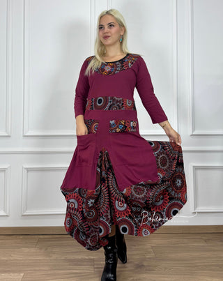 Rochie cu fustă bufantă