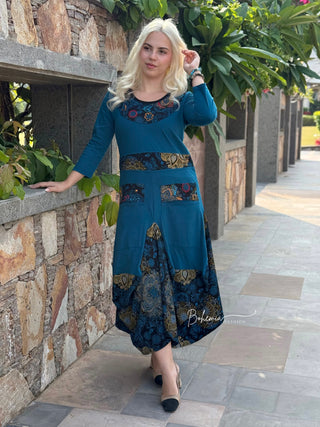 Rochie cu fustă bufantă