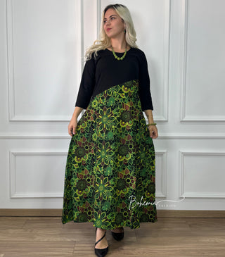 Rochie cu partea superioară asimetrică