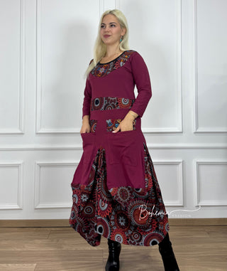 Rochie cu fustă bufantă