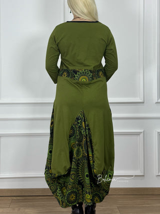 Rochie cu fustă bufantă