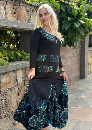Rochie cu fustă bufantă