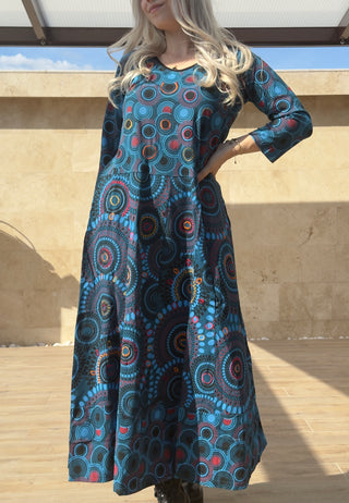 Rochie nepaleză lungă