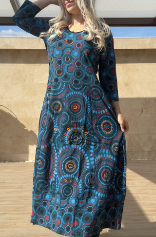 Rochie nepaleză lungă