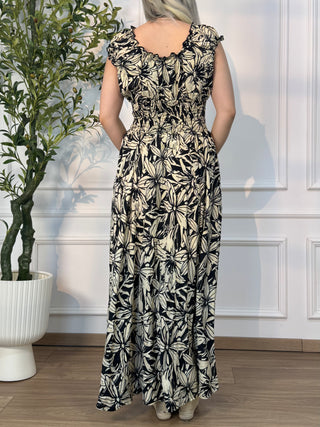 Rochie cu talie încrețită