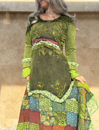 Rochie cu petice