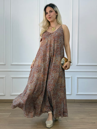 Rochie maxi cloș cu buzunare