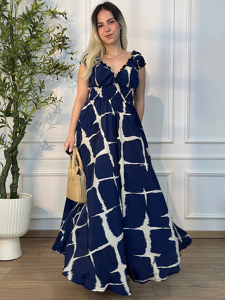 Rochie cu talie încrețită