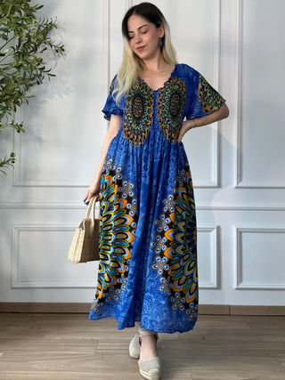 Rochie midi cu piept elasticizat
