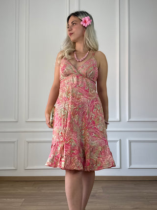 Rochie scurtă cu panglică